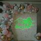 Love You Hand and Rose LED Neon Sign