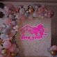 Love You Hand and Rose LED Neon Sign