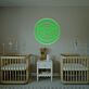 Monkey Face in Circle LED Neon Sign