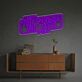 Framed May the Force Be with You LED Neon Sign