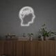 Open Mind Head Profile LED Neon Sign