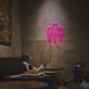 Three Budding Flowers LED Neon Sign