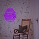 Floral Easter Egg LED Neon Sign