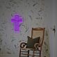 Double-Outline Cross LED Neon Sign
