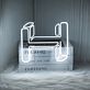 Brighten up Bars, Weddings, and Office Spaces with the Three-Dimensional Letter H LED Neon Sign.