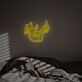 Space Head Floating Figure LED Neon Sign