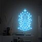 Boho Moonchild Yoga Woman LED Neon Sign