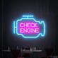 Check Engine Warning LED Neon Sign