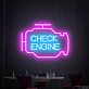 Check Engine Warning LED Neon Sign