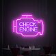 Check Engine Warning LED Neon Sign