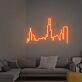 Chicago Skyline Outline LED Neon Sign