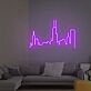 Chicago Skyline Outline LED Neon Sign