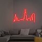 Chicago Skyline Outline LED Neon Sign