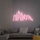 New York City Skyline with Statue of Liberty LED Neon Sign