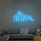 New York City Skyline with Statue of Liberty LED Neon Sign