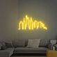 New York City Skyline with Statue of Liberty LED Neon Sign