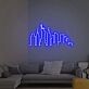 New York City Skyline with Statue of Liberty LED Neon Sign