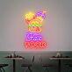 Fast Food Burger Fries and Drink LED Neon Sign