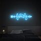 Family Script with Arrow LED Neon Sign