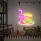 Burger Fries and Drink LED Neon Sign