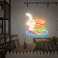 Burger Fries and Drink LED Neon Sign