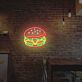 Cheeseburger LED Neon Sign