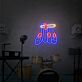 Downward Hand with Cigarette LED Neon Sign