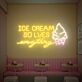 Ice Cream Solves Everything with Cone LED Neon Sign