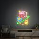Brighten Up Your Gaming Sanctuary and Celebrate in Style with Kirby Neon Signbedroom Japanese Neon Sign Wall Decor Art Led Neon Sign Perfect for Home Decor, Office Vibes, and Party Ambiance.