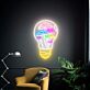 Mushrooms in Light Bulb LED Neon Sign