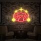 777 Slot Machine LED Neon Sign