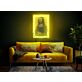 Mona Lisa in Neon Frame UV LED Neon Sign for Art-Inspired Room Decor