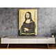 Mona Lisa in Neon Frame UV LED Neon Sign for Art-Inspired Room Decor