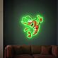 Cartoon Shrimp UV LED Neon Sign for Seafood Restaurant Decor