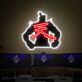 Street Fighter Akuma UV LED Neon Sign for Arcade & Gaming Room Decor
