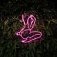 Seated Woman Line Art LED Neon Sign