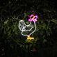 Brighten Up Your Restaurant, Bar or Home with the Whimsical Chicken Cowboy Hat LED Sign - Perfect for Animal Lovers and Neon Light Enthusiasts Alike!