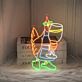 Brighten Your Bar or Restaurant with the Unique Chicken Drinking Champagne Led Neon Sign, Perfect for Home Parties and Wedding Celebrations Too.
