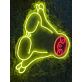Christmas Sloth Doing Yoga LED Neon Sign