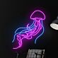 Jellyfish LED Neon Sign