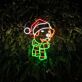 Brighten Your Festive Celebrations and Spaces: Christmas Labrador LED Sign for Home Decor, Office Festivities, and Joyous Holiday Parties.