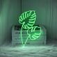 Monstera Leaf Led Neon Sign Monstera Leaf Led Light Restaurant Wall Led Art Deco