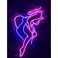 Oral Sex Couple Pose LED Neon Sign