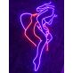 Oral Sex Couple Pose LED Neon Sign