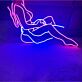 Oral Sex Couple Pose LED Neon Sign
