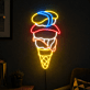 Sashimi Ice Cream Sign Sushi Neon Led Sign