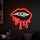 Sexy Lips Dripping Led Neon Sign Dripping Lips Neon Light Sexy Lips Led Light