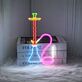 Smoking Machine Led Sign Shop Wall Led Art Leaf Led Light Smoking Sign