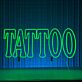 Dripping TATTOO Lettering LED Neon Sign