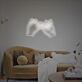 Pinky Promise Hands with Heart LED Neon Sign